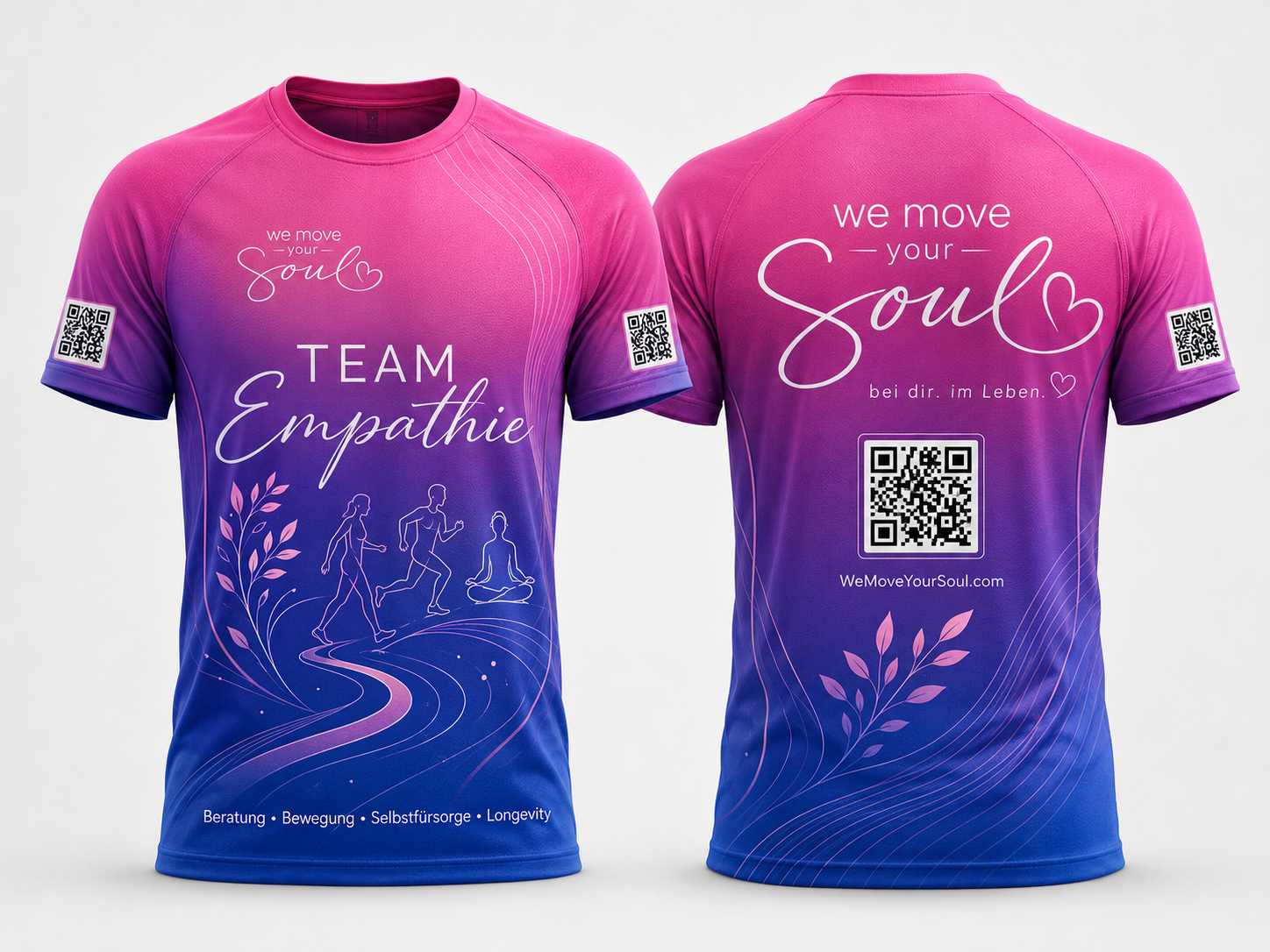 we move your Soul Teamshirt Corporate Design